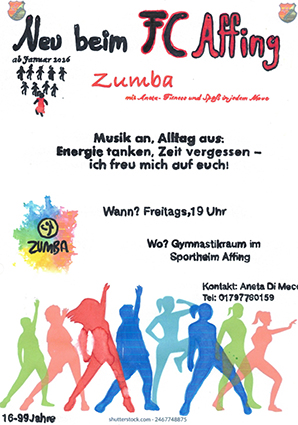 Zumba Plakat